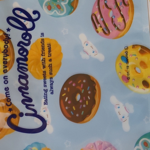 ⭕️5/$25⭕️ New! Sanrio Cinnamoroll Zip Treat Bags - Picture 8 of 9